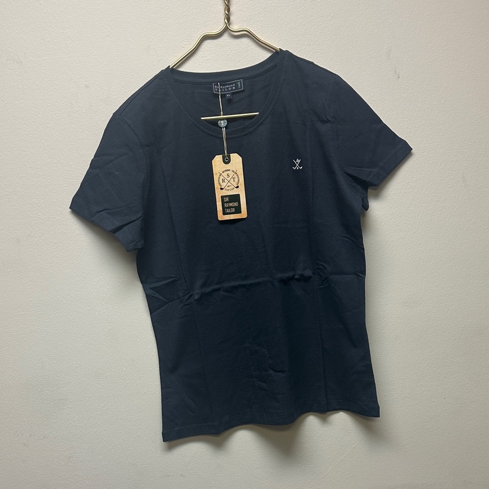 Raymond Dark Blue Short Sleeve Tee